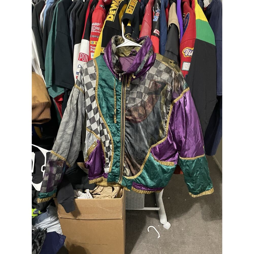 Size S-Vtg 90s Gallery Sport Wind Jacket Multicolor